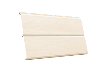 ЭкоБрус new 3D Grand Line 0,5 Satin с пленкой RAL 1015 светлая слоновая кость