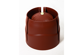 Колпак Krovent Hupcap 110 new красно-коричневый