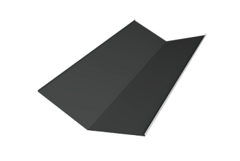 Планка ендовы нижней 300х300 Grand Line 0,5 Satin с пленкой RAL 7016 антрацитово-серый (3м)