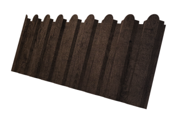 Профнастил С20A фигурный Grand Line 0,45 Print Elite Antique Wood TwinColor