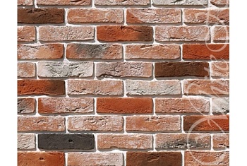 Рядовая плитка White Hills Design Лондон брик, 301-50 c расшивкой 1,2 см.