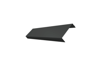 Ламель обратная 100 забора жалюзи Texas Grand Line 0,5 Velur X RAL 7016 антрацитово-серый