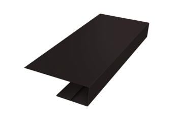 J-Профиль 12мм Grand Line 0,5 Velur X RAL 9005 черный (2м)