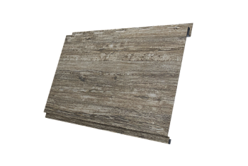Софит металлический Вертикаль 0,2 classic Grand Line 0,45 Print Elite с пленкой Nordic Wood TwinColor