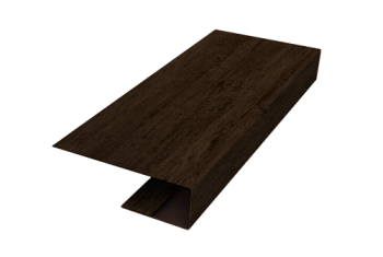 J-Профиль 12мм Grand Line 0,45 Print Elite Antique Wood TwinColor (3м)