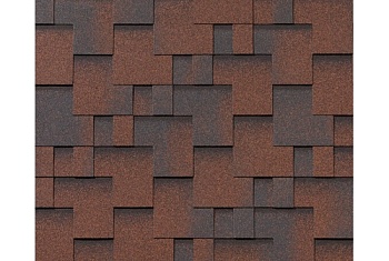 Черепица гибкая RoofShield Классик Модерн медный