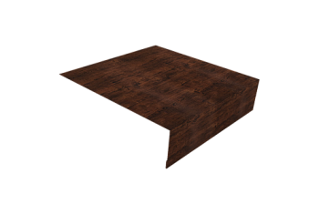 Планка околооконная простая 200х50 Grand Line 0,45 Print Elite Cherry Wood TwinColor (2м)