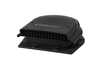 Вентиль кровельный Krovent KTV-Seam new черный