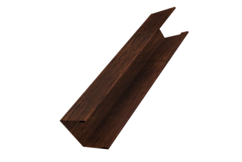 Крышка для забора жалюзи Milan Slim Grand Line 0,45 Print-double Premium Cherry Wood Dark F (3м)