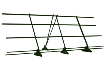 Ограждение кровельное со снегозадержателем GL 1,2х3 RAL 6002