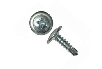 Саморез ПШС 4,2х13 (1000шт) шлиц PH2 цинк (пакет)