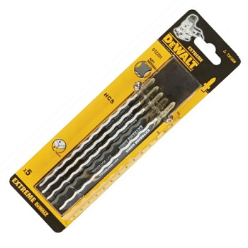 Пилки по утеплителю для лобзика DeWalt DT2201 152 мм (5 шт)