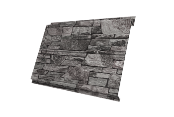 Софит металлический Вертикаль 0,2 line Grand Line 0,45 Print Elite с пленкой Fine Stone TwinColor
