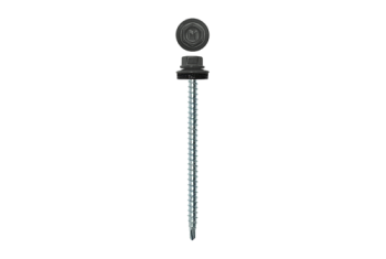 Саморез кровельный Daxmer 4,8х70 RAL 7005 (100) сверло №1