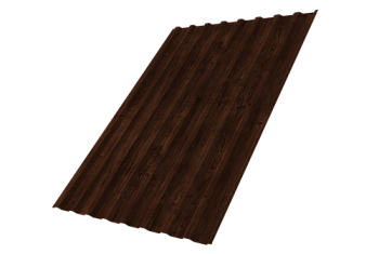 Профнастил С20B Grand Line 0,45 Print Elite Cherry Wood TwinColor