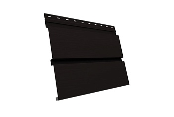 Квадро Брус 3D Grand Line 0,45 Drap ST с пленкой RAL 9005 черный