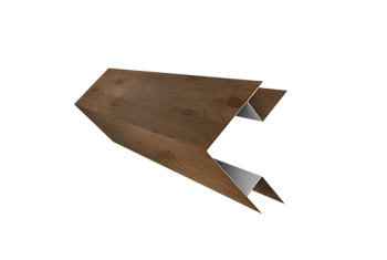 Угол внешний сложный 75х75 Grand Line 0,45 Print Premium Pine Wood Fresh (3м)