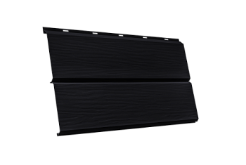 ЭкоБрус 3D 0,345 Grand Line 0,45 Drap с пленкой RAL 9005 черный