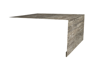 Планка околооконная простая 250х50 Grand Line 0,45 Print Elite Nordic Wood TwinColor (3м)