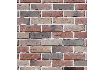 Рядовая плитка White Hills Design Сити брик 378-95 с расшивкой 1,2 см
