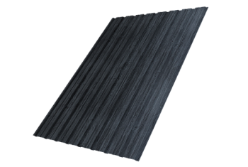 Профнастил С10B Grand Line 0,45 Print Premium с пленкой Grey Wood TwinColor