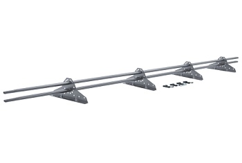 Снегозадержатель трубчатый Grand Line RAL 9006 3м