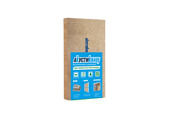 Утеплитель мягкие древесно-волокнистые плиты Knauf Акусти 1250x600x12 (0,75м2, 8 листов/упаковка,192 листа/паллета)