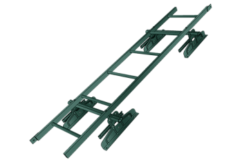 Лестница кровельная для фальца RAL 6005 (1,92м)