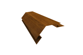 Планка угла внешнего сложного 135 градусов Экобрус Grand Line 0,45 Print Elite Golden Wood TwinColor (2м)