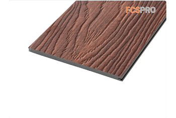 Фиброцементный сайдинг 190х10мм FCSPRO Decor Wood Line золотой орех (3м)