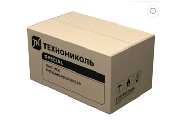 Мастика битумно-резиновая Технониколь МБР-75 14кг (коробка)