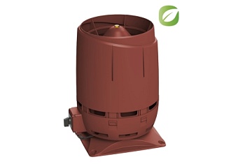 Вентилятор Vilpe Flow Eсo125S с основанием 300x300 красный