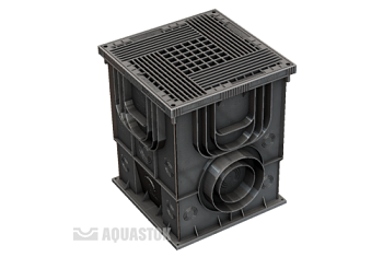 Дождеприемник пластиковый 350х350х420 (в сборе с решеткой) Master Aquastok (4350)