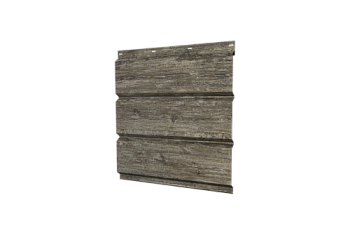 Софит металлический Классик Grand Line без перфорации 0,45 Print Elite с пленкой Nordic Wood TwinColor