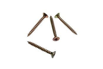 Саморез Rizzel Pz 3,0х30 (800шт) шлиц Pz2 желтый цинк (короб)