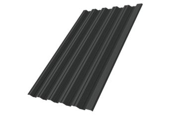 Профнастил НС35R Grand Line 0,5 PurPro Matt 275 RAL 7016 антрацитово-серый