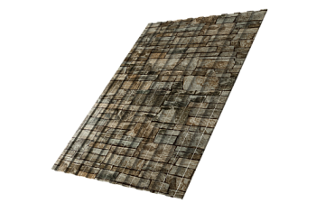 Профнастил С8A v02 Grand Line 0,45 Print Elite с пленкой Fine Stone TwinColor