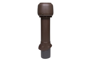 Выход вытяжки с колпаком Vilpe 125/160/700/ИЗ коричневый