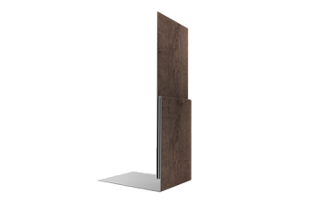 Планка приемная оконная Grand Line 0,45 Print Premium Almond Wood Fresh (2м)