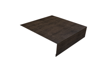 Планка околооконная простая 200х50 Grand Line 0,45 Print Elite Antique Wood TwinColor (3м)