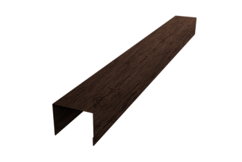 Крышка для забора жалюзи Palermo Grand Line 0,45 Print-Double Premium Antique Wood (2м)