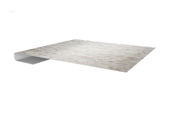 Планка завершающая Grand Line 0,45 Print Elite Snow Wood TwinColor (3м)