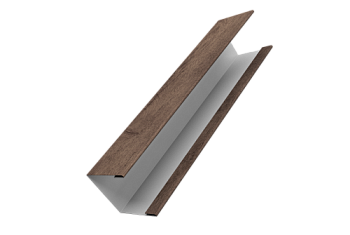 Крышка для забора жалюзи Milan Slim Grand Line 0,45 Print Premium Almond Wood Fresh (2м)