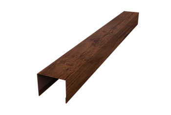 Крышка для забора жалюзи Palermo Grand Line 0,45 Print Premium Cherry Wood Fresh TwinColor (3м)
