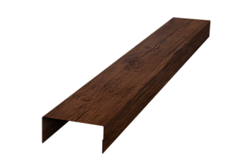 Крышка 45х20 для забора жалюзи Texas Grand Line 0,45 Print Premium Cherry Wood Fresh TwinColor (3м)