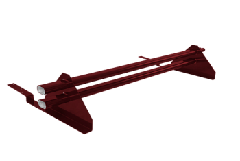 Снегозадержатель трубчатый для композитной черепицы Roman RAL 3005 (1м)