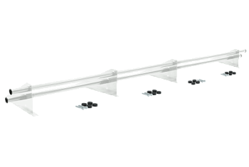 Снегозадержатель трубчатый универсальный Optima плюс RAL 9003 3м