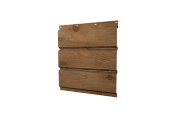 Софит металлический Классик Grand Line без перфорации 0,45 Print Premium с пленкой Pine Wood Fresh