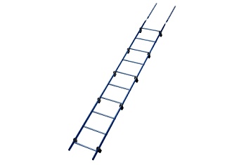 Лестница кровельная Grand Line RAL 5002 2,76м