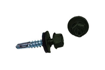 Саморез по металлу Daxmer 5,5х25 RAL 6020 (250) сверло №3